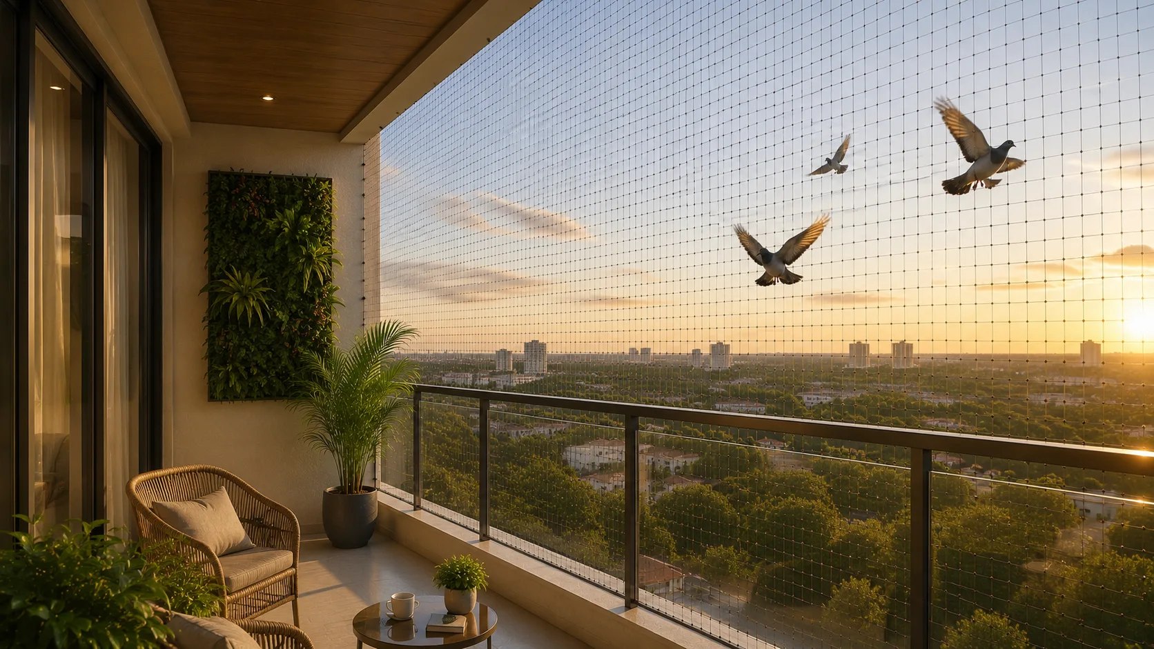 Bird Protection Nets Installation in Bangalore